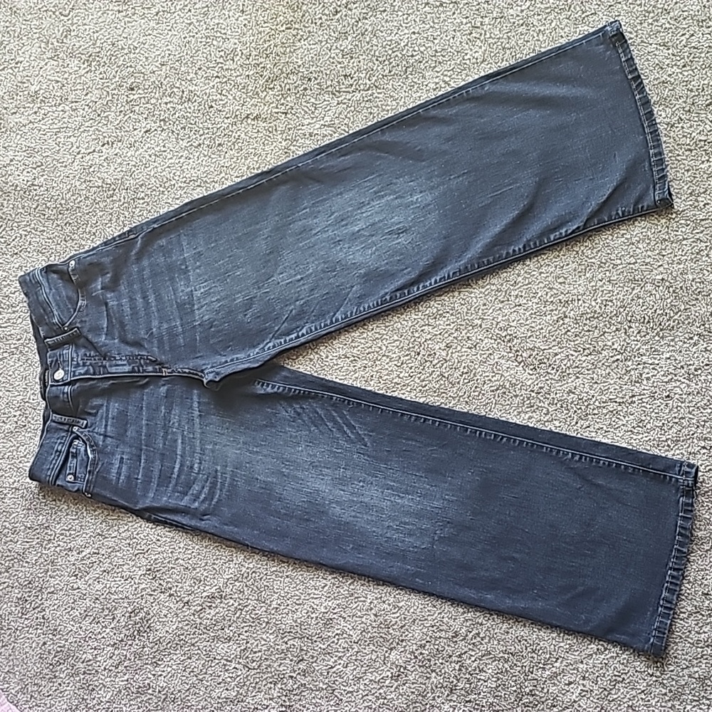Banana Republic High Rise Wide Leg Jean